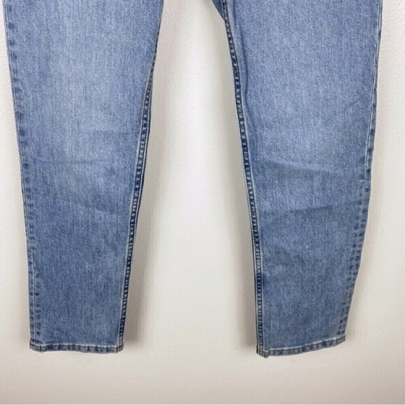 Everlane Cheeky Straight Leg Crop Jeans Sky Blue Size 23 NWT - Picture 5 of 11